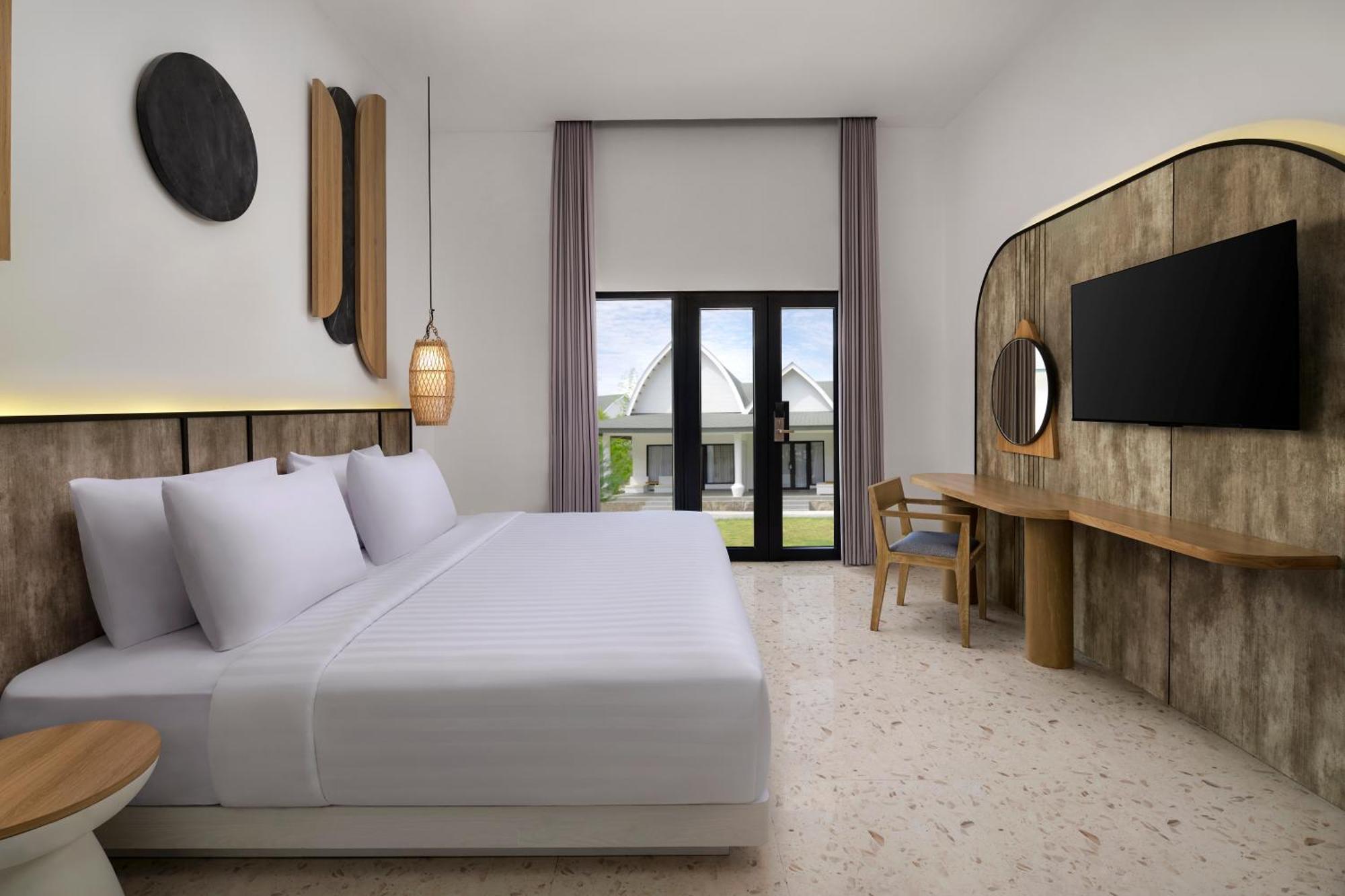 Jambuluwuk Oceano Gili Trawangan Hotel Ngoại thất bức ảnh A guest room at the hotel